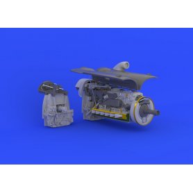 Bf 109G-6 engine Revell