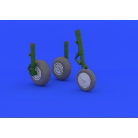 Eduard 1:32 Messerschmittt Me-262 wheels dla Trumpeter