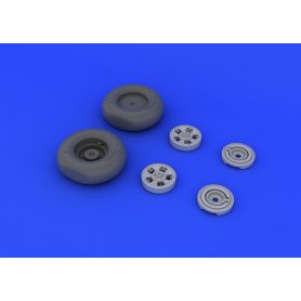 Eduard 1:32 Supermarine Spitfire Mk.I/II wheels dla Revell