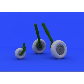 Bf 109G-10 wheels Revell