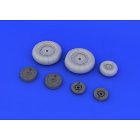 Bf 109G-10 wheels Revell