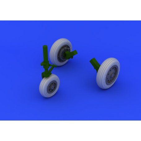 F-104 undercarriage wheels early Italeri 2504