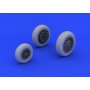 F-104 undercarriage wheels early Italeri 2504