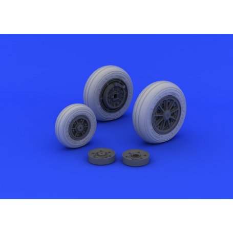 F-104 undercarriage wheels late Italeri 2504