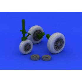 Eduard 1:32 F-104 undercarriage wheels late dla Italeri 2504