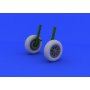 F4U-1 wheels diamond pattern Tamiya