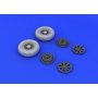 Eduard 1:32 F4U-1 wheels diamond pattern dla Tamiya