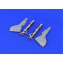 Fw 190 undercarriage legs BRONZE Revell