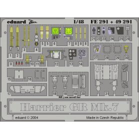Eduard 1:48 Harrier Gr Mk.7 HASEGAWA 7236