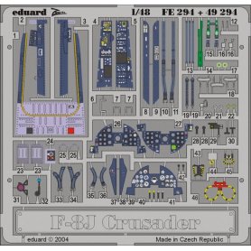 Eduard 1:48 F-8J HASEGAWA