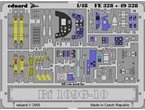 Eduard 1:48 Messerschmitt Bf-109 G-10 / Hasegawa 