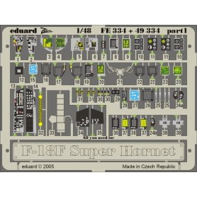 Eduard 1:48 F/A-18F interior HASEGAWA