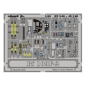 Eduard 1:48 Messerschmitt Bf-109 F-2 dla ICM