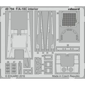 F/A-18C interior KINETIC K48031