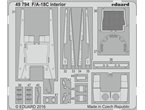 Eduard 1:48 Elementy wnętrza do F/A-18C dla Kinetic