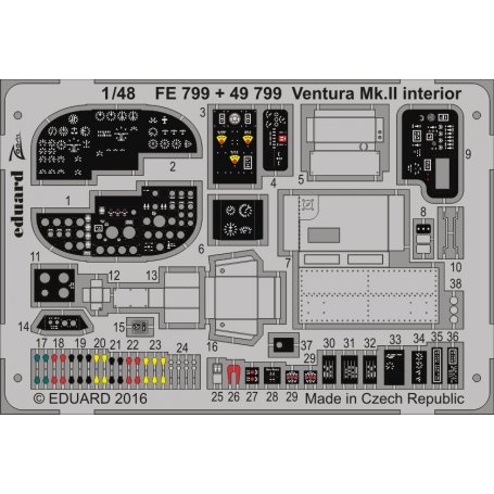 Ventura Mk.II interior REVELL 04946