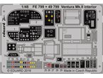 Eduard 1:48 Interior elements for Ventura Mk.II / Revell 