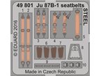 Eduard 1:48 Seatbelts for Junkers Ju-87 B-1 / Airfix / STEEL 