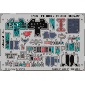 Eduard 1:48 Elementy wnętrza do MiG-27 dla Trumpeter