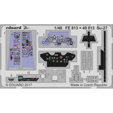 Eduard 1:48 Sukhoi Su-27 HOBBY BOSS 81711