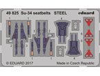 Eduard 1:48 Seatbelts for Sukhoi Su-34 / Hobby Boss / STEEL 