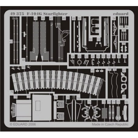 Eduard 1:48 F-104G S.A. HASEGAWA