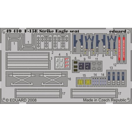 Eduard 1:48 F-15E seat ACADEMY