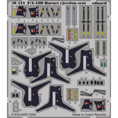 Eduard 1:48 F/A-18D ejection seat HOBBY BOSS