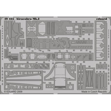 Eduard 1:48 Airacobra Mk.I S.A. HASEGAWA