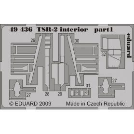 Eduard 1:48 Elementy wnętrza do TSR-2 dla Airfix