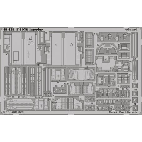 F-105G interior S.A. HOBBY BOSS