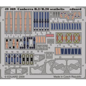 Eduard 1:48 Canberra B2/B20 seatbelts AIRFIX