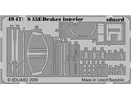 Eduard 1:48 Interior elements for S 35E Draken / Hasegawa 