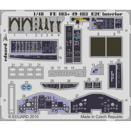 Eduard 1:48 E-2C S.A. dla Kinetic