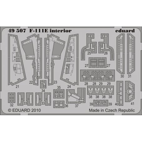 F-111E interior S.A. HOBBY BOSS