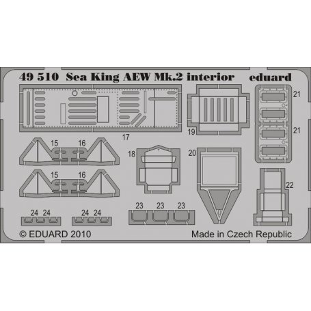Eduard 1:48 Sea King AEW Mk.2 S.A. dla HASEGAWA