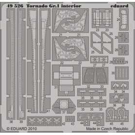 Eduard 1:48 Tornado Gr.1 interior S.A. HOBBY BOSS