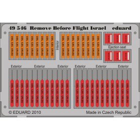 Eduard 1:48 Remove Before Flight - Israel