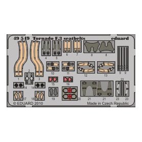 Eduard 1:48 Tornado F.3 seatbelts HOBBY BOSS