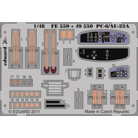 Eduard 1:48 PC-6/AU-23A S.A. RODEN