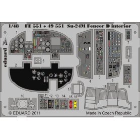 Eduard 1:48 Elementy wnętrza do Sukhoi Su-24M Fencer D dla Trumpeter