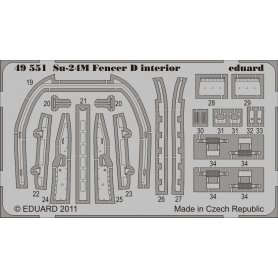 Eduard 1:48 Sukhoi Su-24M Fencer D interior S.A. dla Trumpeter