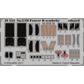 Eduard 1:48 Sukhoi Su-24M Fencer D seatbelts TRUMPETER