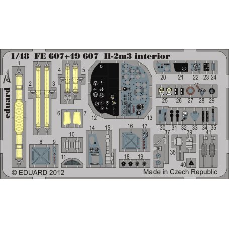 Eduard 1:48 Iljuszyn Il-2m3 S.A TAMIYA