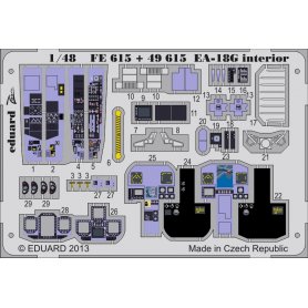 Eduard 1:48 EA-18G interior S.A. ITALERI