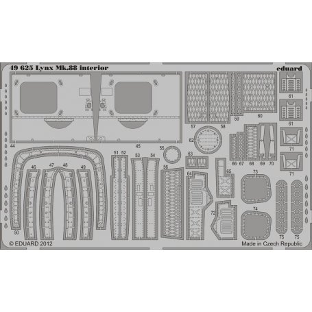 Lynx Mk.88 interior S.A. AIRFIX