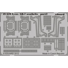 Lynx AH.7 seatbelts AIRFIX