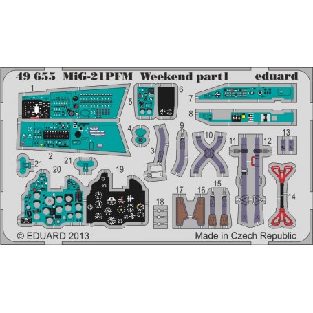 MiG-21PFM Weekend Eduard