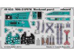 Eduard 1:48 MiG-21PFM WEEKEND edition dla Eduard