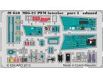 Eduard 1:48 Interior elements for MiG-21PFM / Eduard 